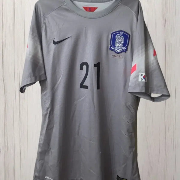[BUNJANG] South Korea National Football Team Player Issue GK Jersey 2010-2012 / [xl] 10-12 대한민국 국대 GK 21번 선수지급용 유니폼 팝니다