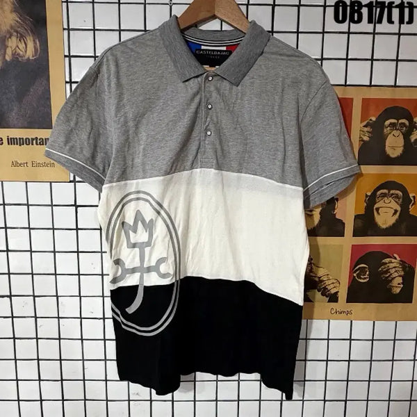 [BUNJANG] Castelbajac Short Sleeve Polo Shirt Size 105 / 반팔 카라티 105 0817