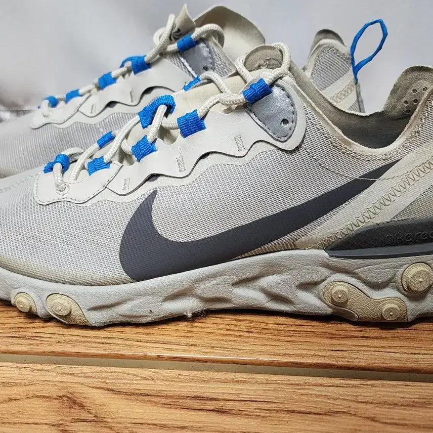 [BUNJANG] Nike React Element 55 Light Bone/Grey Sneakers 265mm / 나이키 리액트 엘리먼트 55 라이트본 265mm CQ4809-002
