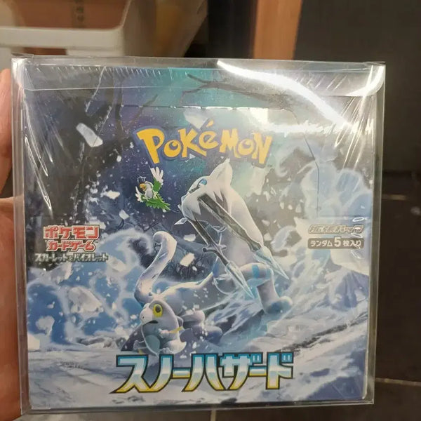 [BUNJANG] Pokemon TCG Scarlet & Violet Expansion Pack Snow Hazard Box / 포켓몬 TCG 스칼렛 & 바이올렛 확장팩 스노해저드 박스