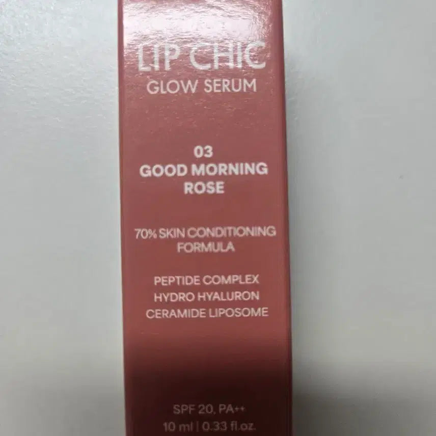 [BUNJANG] Age 20's Lip Chic Glow Serum Tint 03 Good Morning Rose / 에이지투웨니스 립시크 글로우 세럼 틴트 03굿모닝 로즈