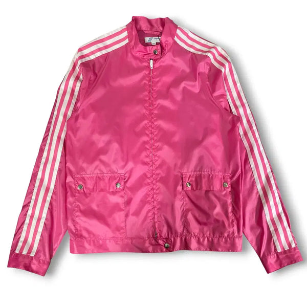 [BUNJANG] Adidas Retro Hot Pink Windbreaker Jacket / (95) 아디다스 레트로 핫핑크 바람막이 자켓