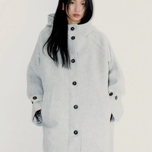 [BUNJANG] Oafish Rich Wool Half Coat / 오피쉬 리치 울 하프 코트 RICH WOOL HALF COAT oafish