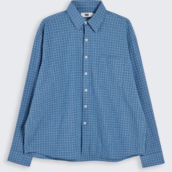 [BUNJANG] L Graff Plaid Oversized Check Shirt / [ L ] 프라게 그라프 오버핏 체크 셔츠