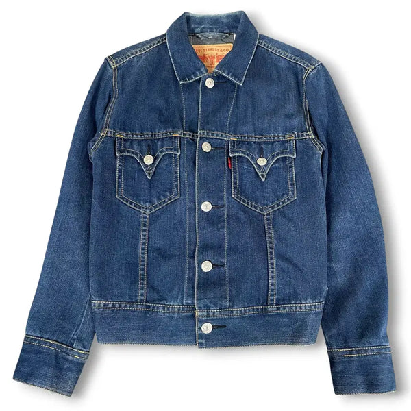 [BUNJANG] Levi's Type 1 Iconic Denim Trucker Jacket / 리바이스 타입 1 아이코닉 데님 트러커 자켓 M