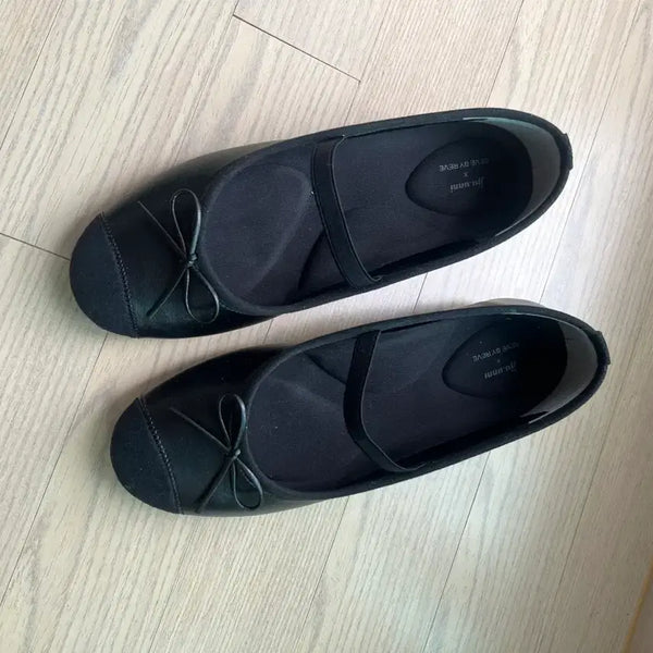 [BUNJANG] Reve by Reve Ribbon Flats Shoes 235 / 쭈언니X레브바이레브 리본 플랫슈즈 235