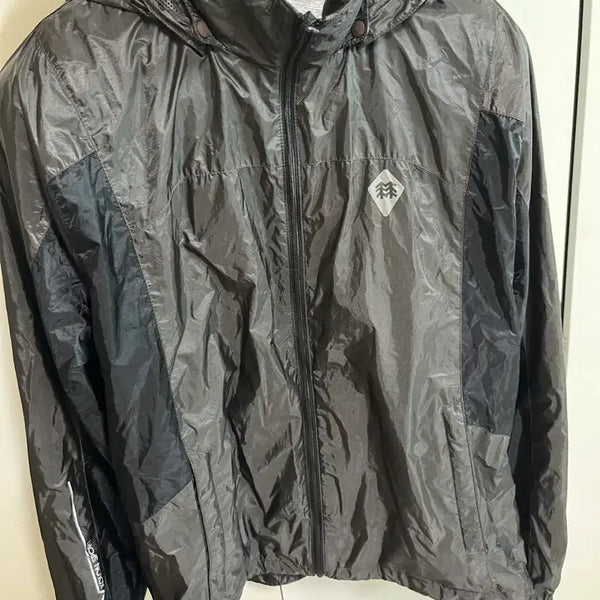 [BUNJANG] KOLON SPORT Lightweight Windbreaker Jumper Brown / 코오롱스포츠 경량 바람막이 점퍼 브라운
