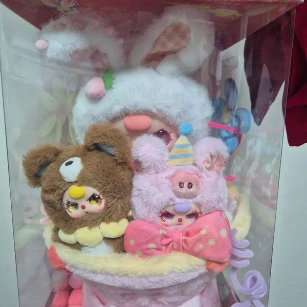 [BUNJANG] Babies Three Valentine's Day Flower Bouquet / 베이비쓰리 발렌타인 꽃다발