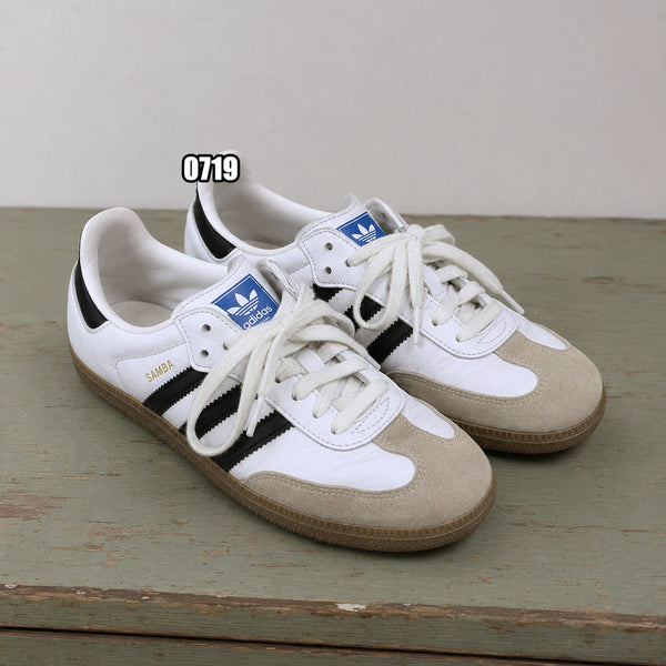 [BUNJANG] Adidas Samba OG Cloud White Core Black / 235) 아디다스 삼바 OG 클라우드 화이트 코어 블랙