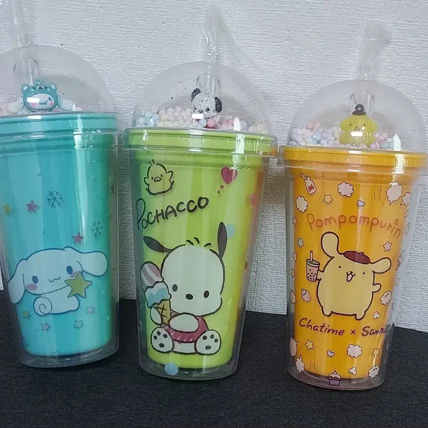 [BUNJANG] Character Tumbler Set (3 Types) / 텀블러  3종
