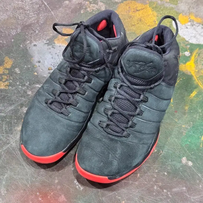[BUNJANG] Jordan Super.Fly Basketball Shoes Black Red 285mm / 조던 슈퍼플라이 블랙 레드 285mm