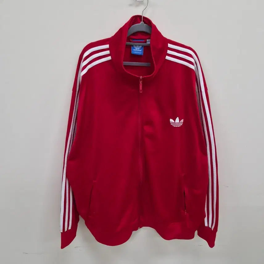 [BUNJANG] Adidas Firebird Track Top Jersey Red / 아디다스 파이어버드 트랙탑 져지 레드