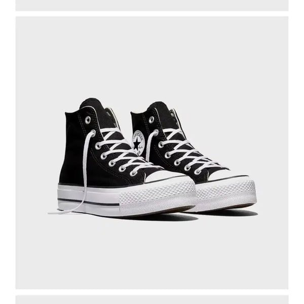 [BUNJANG] Converse Chuck Taylor All Star High Lift Canvas Black / (새상품) 척테일러 올스타 하이 리프트 - (캔버스) 블랙 250