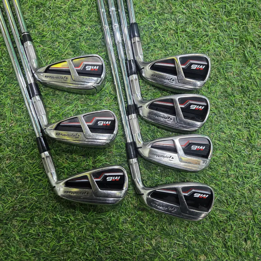 [BUNJANG] TaylorMade M6 Men's Used Iron Set (4-P, 950S Shaft) / 중고골프채 테일러메이드 M6 남성용 중고아이언세트