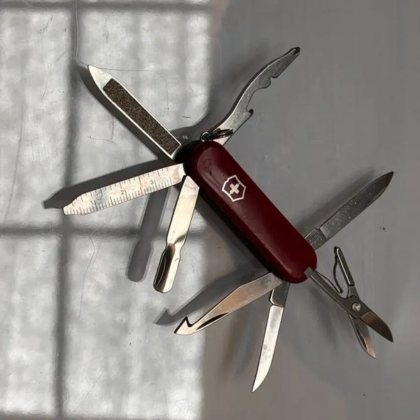 [BUNJANG] Victorinox Minichamp Multitool Red with Pen / 빅토리녹스 미니챔프 멀티툴 맥가이버칼 레드 팬기능