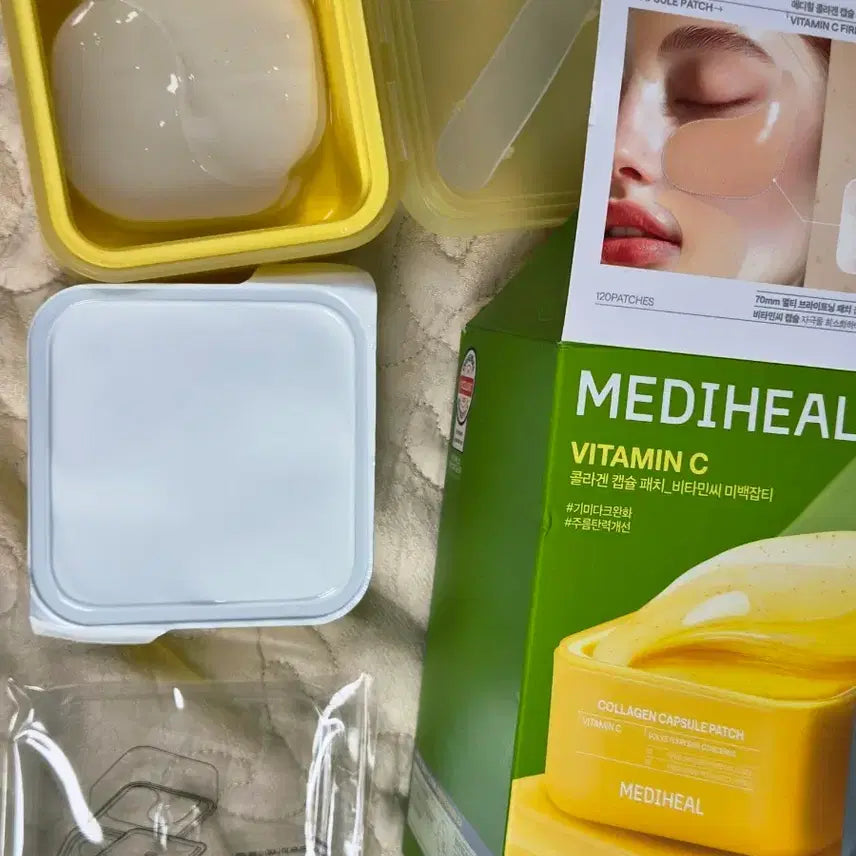 [BUNJANG] Mediheal Collagen Capsule Patch 60+60 Refill with Vitamin C / 메디힐 콜라겐 캡슐 패치 60+60매 비타민 C 리필