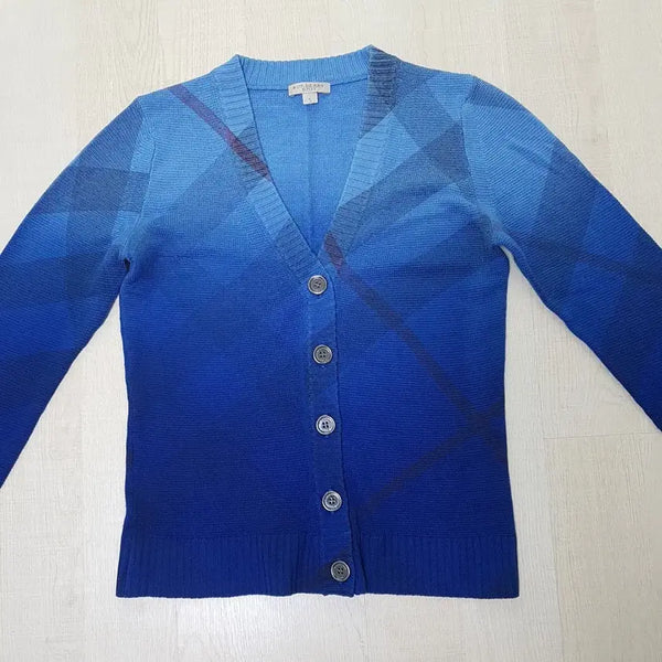 [BUNJANG] Burberry Cashmere Wool Knit Cardigan / [55]정품 버버리 캐시미어 울 니트 가디건