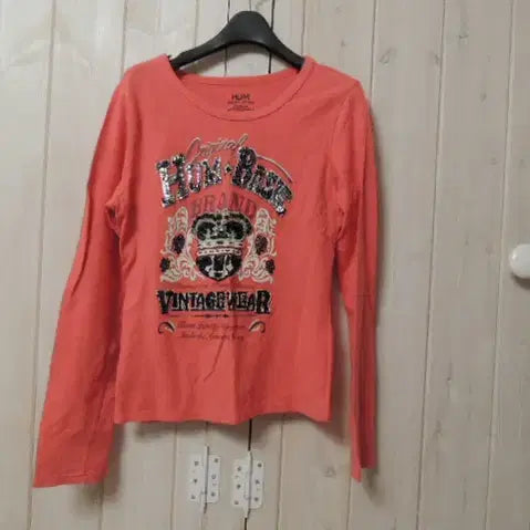 [BUNJANG] Sequin Embellished Spandex Cotton T-Shirt / 스팽클 장식 화려한 스판 면티셔츠