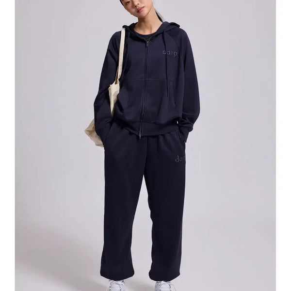 [BUNJANG] Club Dance Training Sweat Setup Navy M/L / 클럽 댄프 트레이닝 스웨트 셋업 네이비 M/L