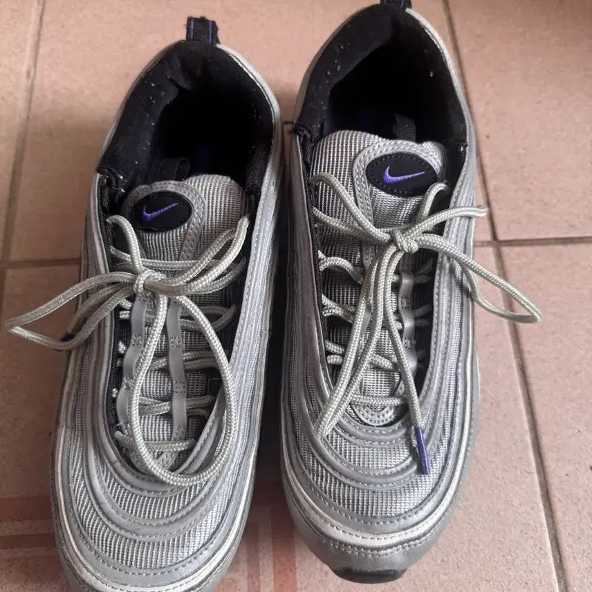 [BUNJANG] Nike Air Max 97 Silver Sneakers / 나이키 에어맥스 97 실버