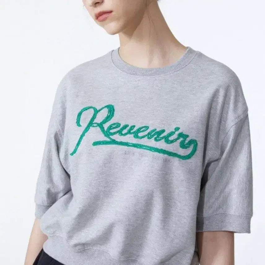 [BUNJANG] Atelier de V anessa Bruno 23' Short Sleeve Sweatshirt M / 23년 아떼바네사브루노 반팔 맨투맨 M