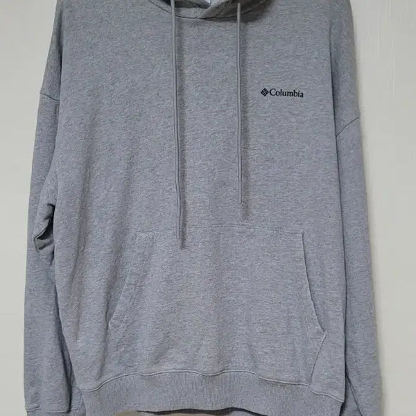 [BUNJANG] Columbia Gray Graphic Hoodie L Size / 컬럼비아 그레이 후드티 L 사이즈