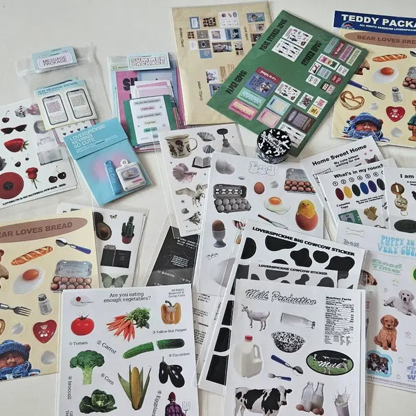[BUNJANG] Lover's Pick Me Sticker Pack and Stickers / 새상품) 러버스픽미 스티커팩, 스티커