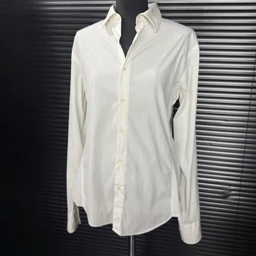 [BUNJANG] Zara Men's White Super Slim Fit Dress Shirt / 자라 맨 화이트 흰색 슈퍼 슬림 핏 와이 셔츠 S 90 고스 펑크 갸루 로리걸