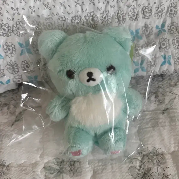 [BUNJANG] Rilakkuma Mint Koguma Plush Doll (Authentic, Sealed) / 정품 미개봉 차이로이 민트 코구마 리락쿠마 인형