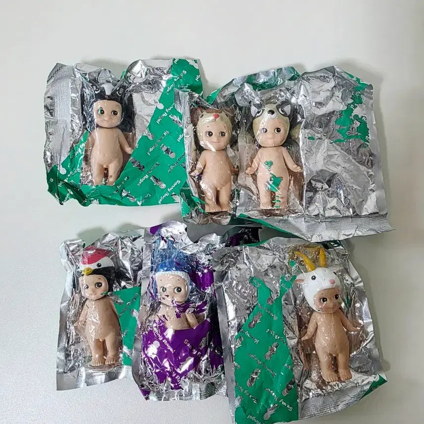 [BUNJANG] Sonny Angel 2016 Figure 6 Piece Bundle Set (Sealed) / 사탕봉지미개봉>>소니엔젤 2016 피규어 6종 세트