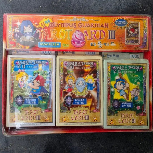[BUNJANG] Olympus Guardian Tarot Cards 1 Box (12 Decks) / 올림포스 가디언 타롯카드 12개 1박스