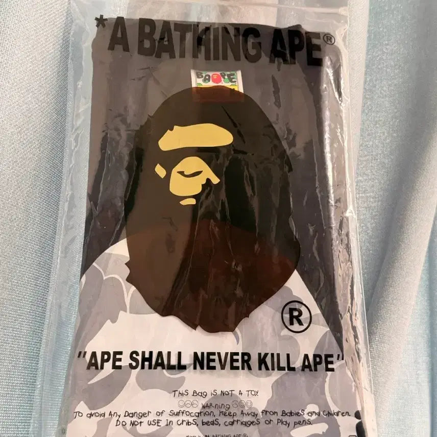 [BUNJANG] BAPE Camo T-Shirt Black M / 새상품) 베이프 카모 반팔 티셔츠 블랙 M