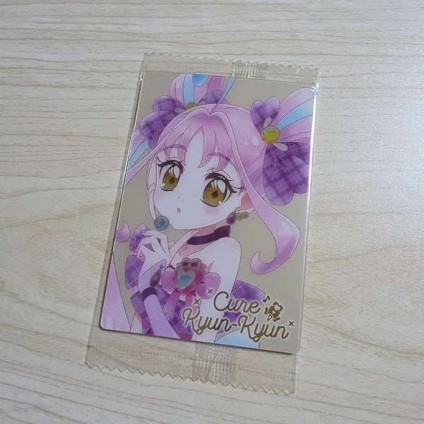 [BUNJANG] Precure Wafer Card Cure KyunKyun HR / 아이돌 프리큐어 웨하스 카드 큐어 큥큥 HR