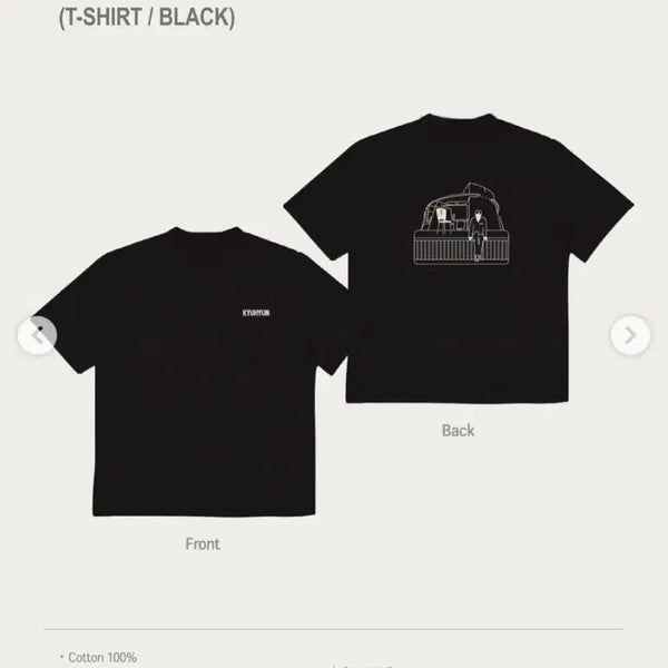 [BUNJANG] Super Junior Kyuhyun The Classic T-Shirt (M-L) / 슈퍼주니어 규현 더클래식 티셔츠 ML사이즈