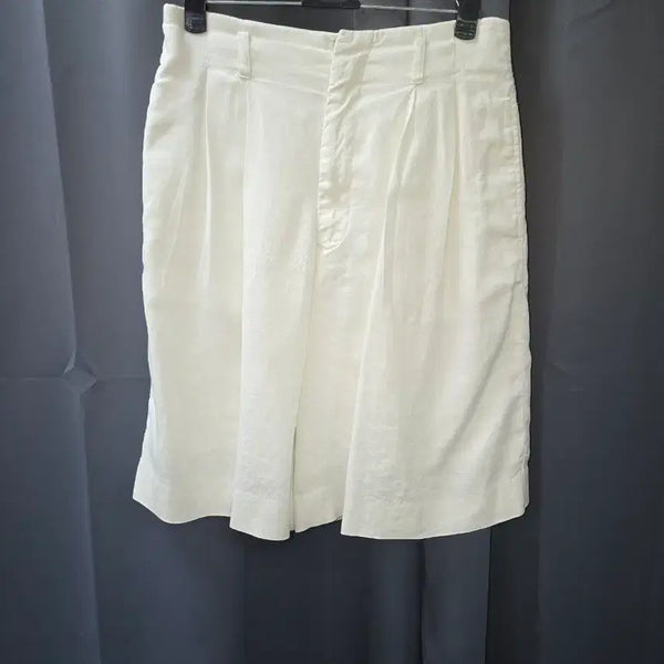 [BUNJANG] Polo Ralph Lauren White Linen Shorts / 폴로 랄프로렌 흰색 린넨 반바지 (2396)