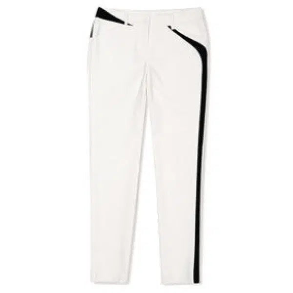 [BUNJANG] LINCS White Black Color Block Pants / 링스 화이트블랙배색 팬츠70(28)   67(27)