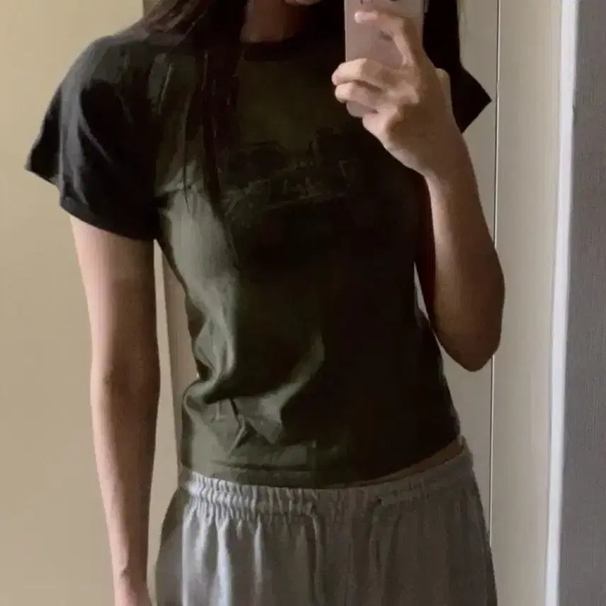 [BUNJANG] Y2K Crop T-Shirt / Y2K반팔크롭티