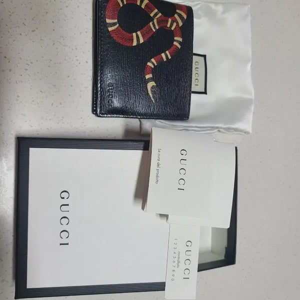 [BUNJANG] Gucci Kingsnake Bi-fold Wallet / 구찌 킹스네이크 반지갑