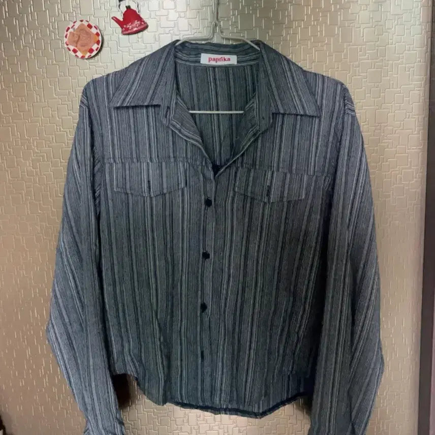 [BUNJANG] Vintage Striped Shirt / 빈티지셔츠