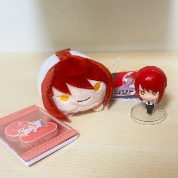 [BUNJANG] Chainsaw Man Makima Tsumutsumu, Keyring, Figure Bundle / 체인소맨 마키마 쯔무쯔무,키링,피규어,솜인형 일괄