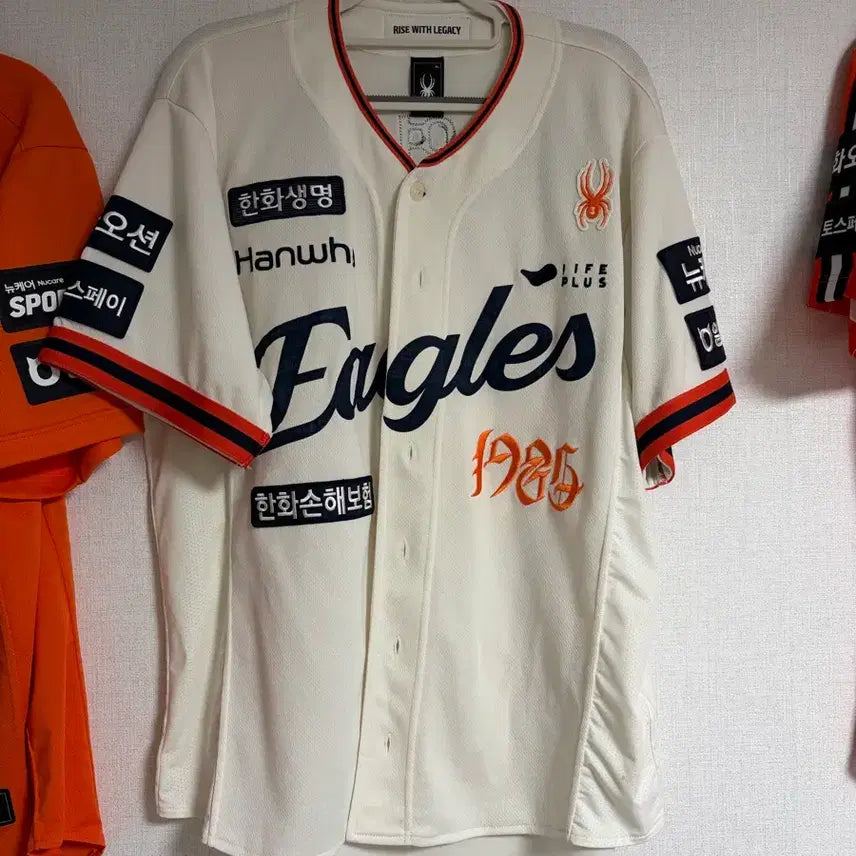 [BUNJANG] Hanwha Eagles 40th Anniversary Legacy Authentic Jersey Hwang Young-Mook XL / 한화이글스 40주년 레거시 어센틱 유니폼 황영묵 XL
