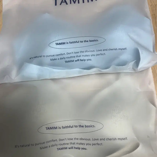 [BUNJANG] Tamiim Thin Strap Air Gel Fit Jelly Bra Cool Skin / Air Blue Set / (미개봉) 타밈 얇은끈 에어 젤핏 젤리브라 쿨스킨/에어블루