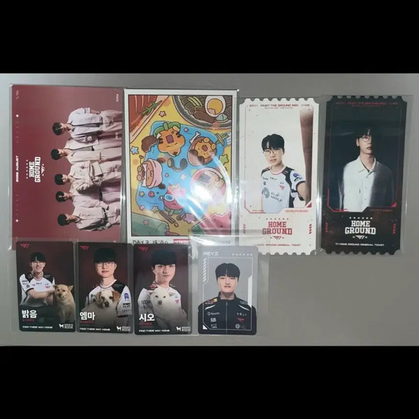 [BUNJANG] T1 Bundle Set Homeground Photocard / (일괄) 티원 T1 홈그 홈그라운드 포카
