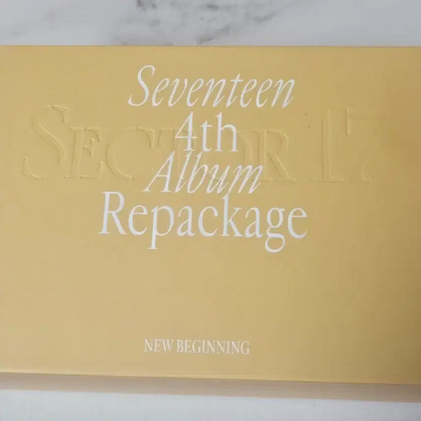 [BUNJANG] SEVENTEEN 4th Repackage Album 'NEW BEGINNING' (Kit Not Included) / 세븐틴 4집 리패키지 앨범 NEW BEGINNING 판매합니다. (키트 미포함)