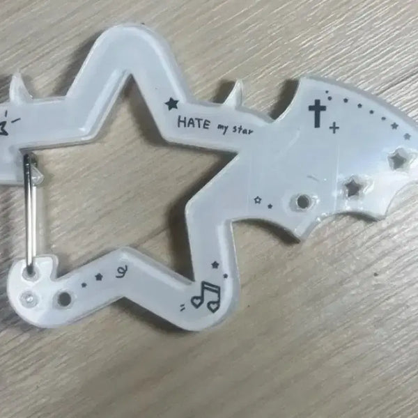 [BUNJANG] Dote Dot Carabiner White Star / 도트 카라비너 텐시 스타 dote 흰색 별