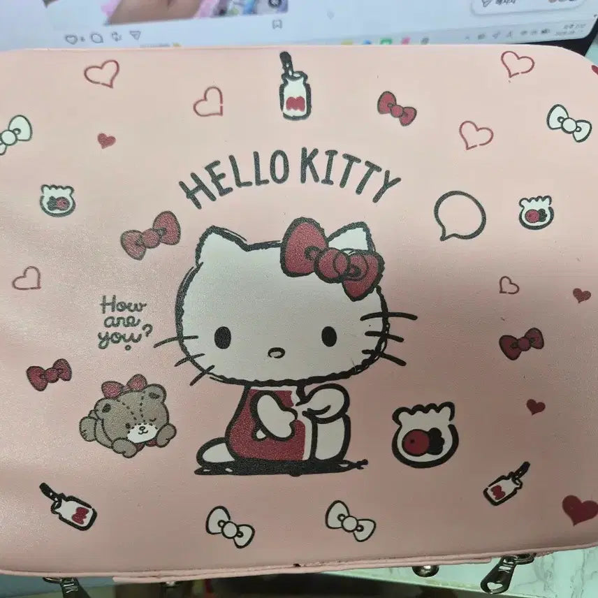 [BUNJANG] Hello Kitty Pouch Pink / 헬로키티 파우치 핑크