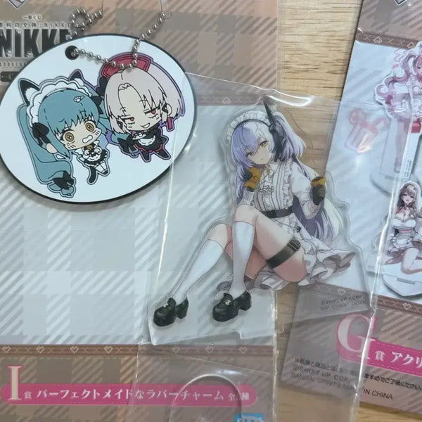 [BUNJANG] Nihke Ichiban Kuji Rubber Strap Acrylic Stand / 니케 이치방쿠지 러버스트랩 아크릴스탠드