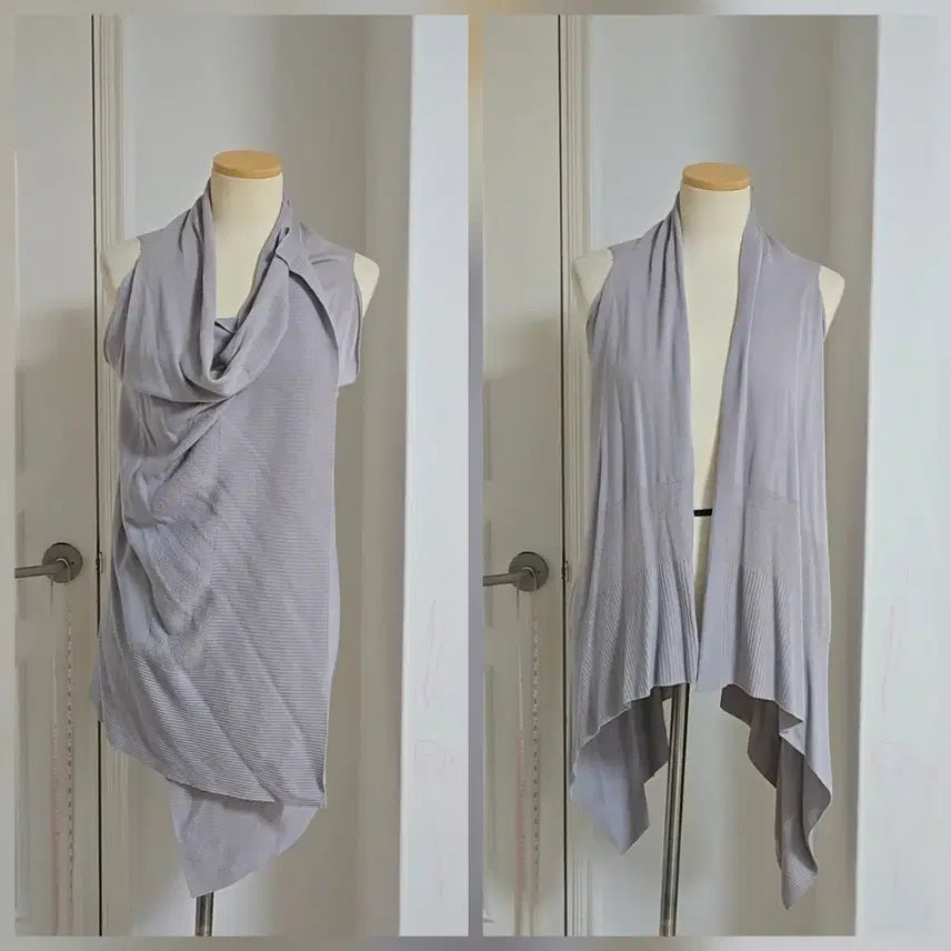 [BUNJANG] Rick Owens Asymmetric Knit Vest / 릭오웬스[정품]언발란스 니트 베스트