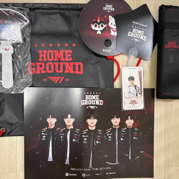 [BUNJANG] T1 Faker Homeground 2026 Merchandise Full Set / T1 홈그라운드 2026 day 3 굿즈 풀세트