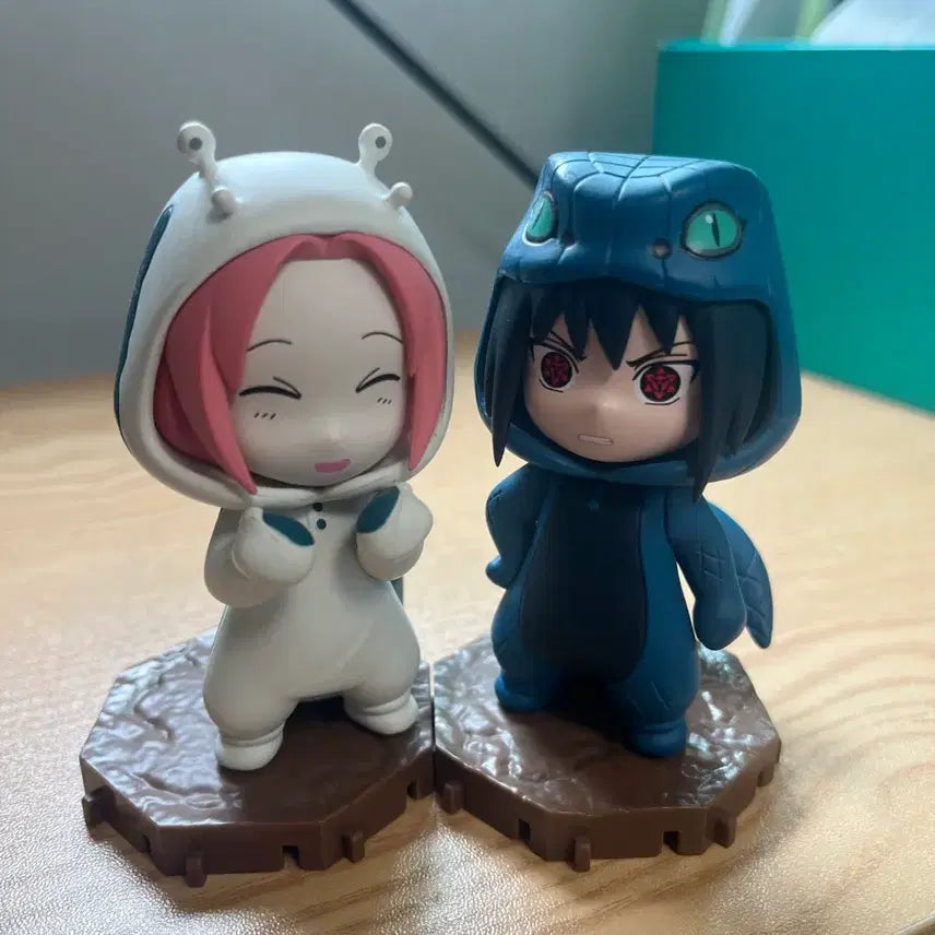 [BUNJANG] Naruto Pajama Figures Sasuke & Sakura Bundle Set / 나루토 파자마 피규어 사스케 사쿠라 일괄